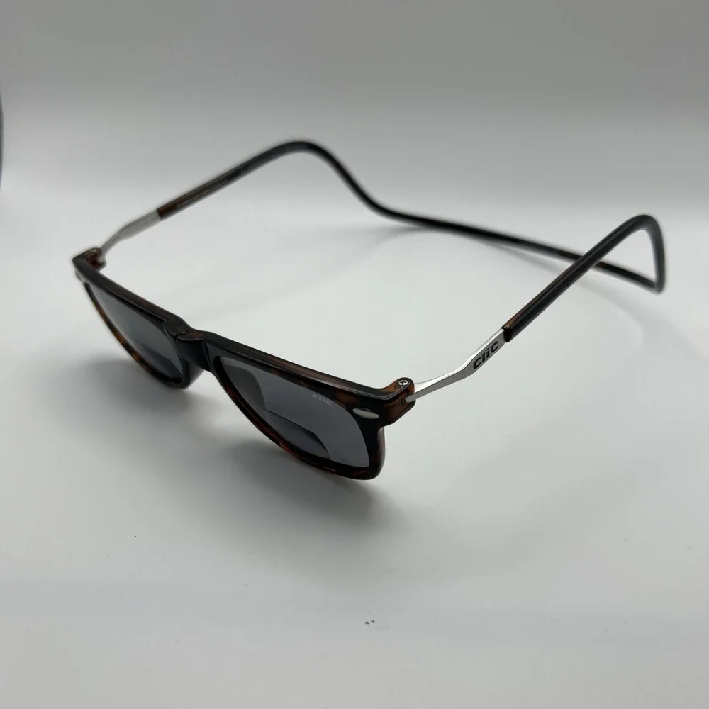 CliC Sunglasses Magnetic Reading Glasses Cheetah +3 Strength
